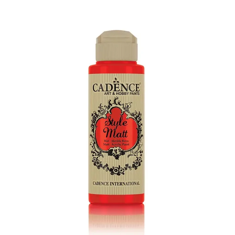 S9040 Ateş Kırmızı  Mat Akrilik Boya 120ML