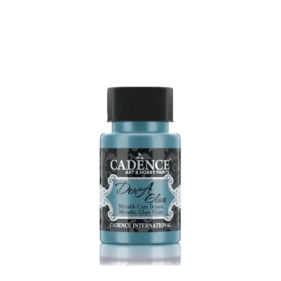 Cadence Dora Metalik Cam Boyası 3166 Ege 50ML Cadence Dora Metalik Cam Boyası 3166 Ege 50ML