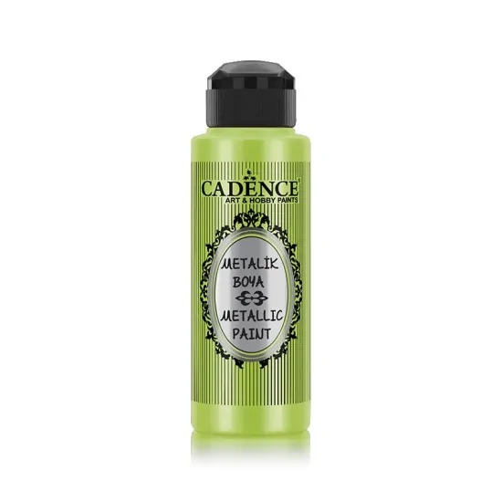 219 Fıstık Yeşili Cadence Ham Yüzeyler İçin Metalik Boya 120ML 219 Fıstık Yeşili Cadence Ham Yüzeyler İçin Metalik Boya 120ML