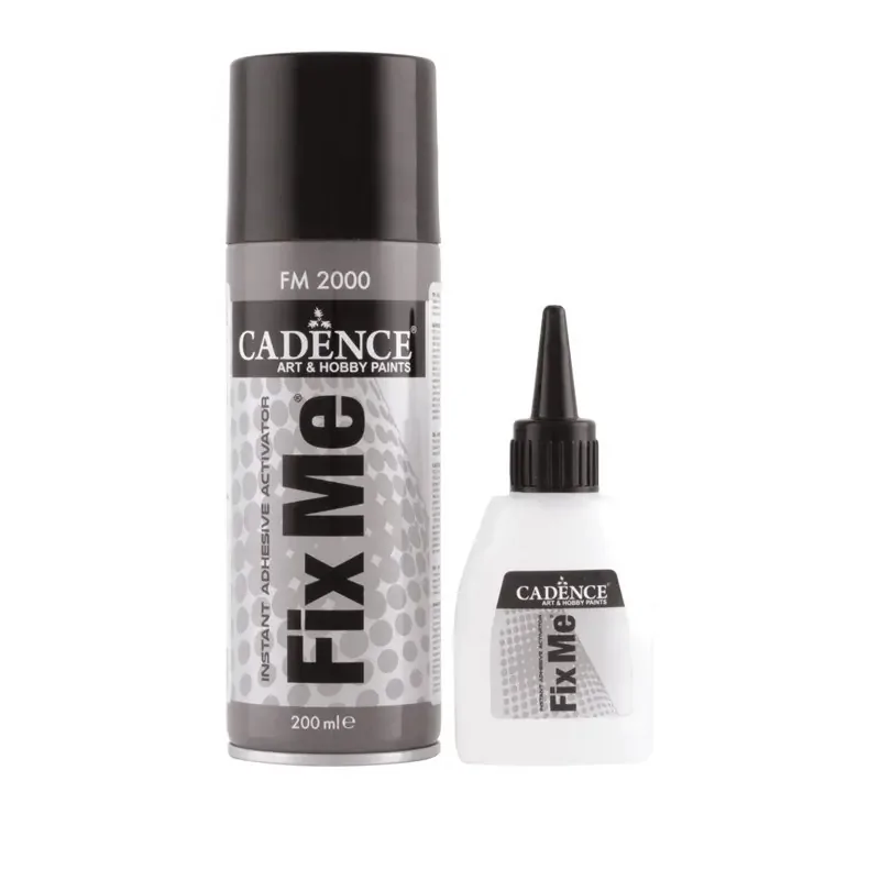 Cadence Fix Me Aktivatörlü Hızlı Yapıştırıcı 50ml+200ml