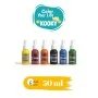 Kooky 6'lı Sprey Kumaş Boya Seti 50ML Kooky 6'lı Sprey Kumaş Boya Seti 50ML