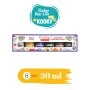 Kooky 6'lı Guaj Boya Seti 30ML Kooky 6'lı Guaj Boya Seti 30ML
