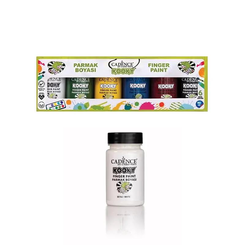 Kooky 6'lı Parmak Boyası Seti 90ML