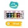 Kooky 6'lı Kumaş Boyası Seti 59ML Kooky 6'lı Kumaş Boyası Seti 59ML