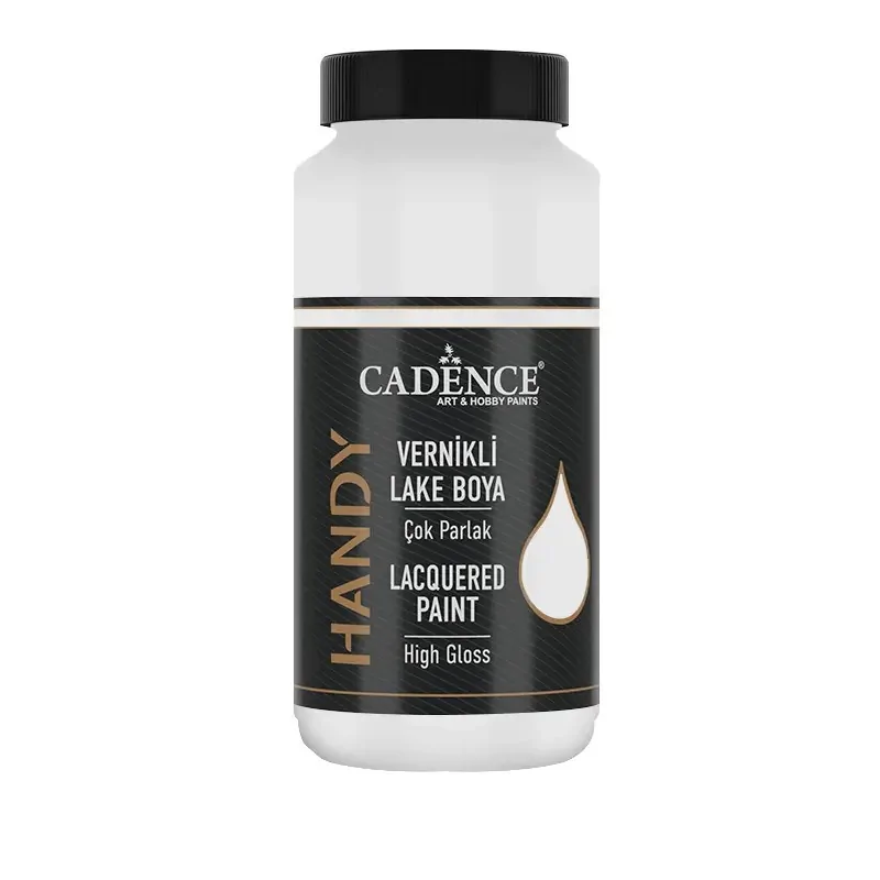 Cadence Vernikli Lake Boya L001 Beyaz 450ml