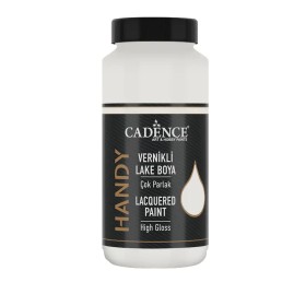 Cadence Vernikli Lake Boya L002 Pak Beyaz 450ml