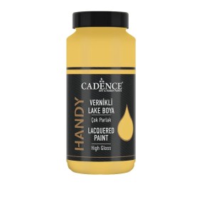Cadence Vernikli Lake Boya L007 Limon Sarı 450ml