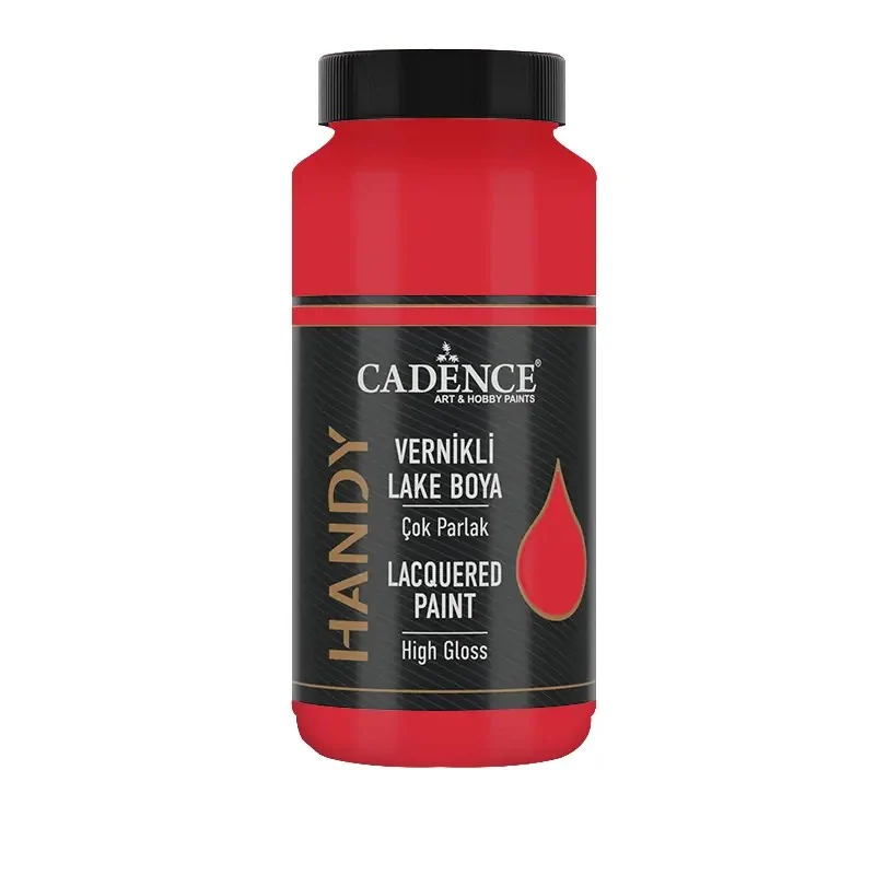 Cadence Vernikli Lake Boya L017 Scarlet Kırmızı 450ml