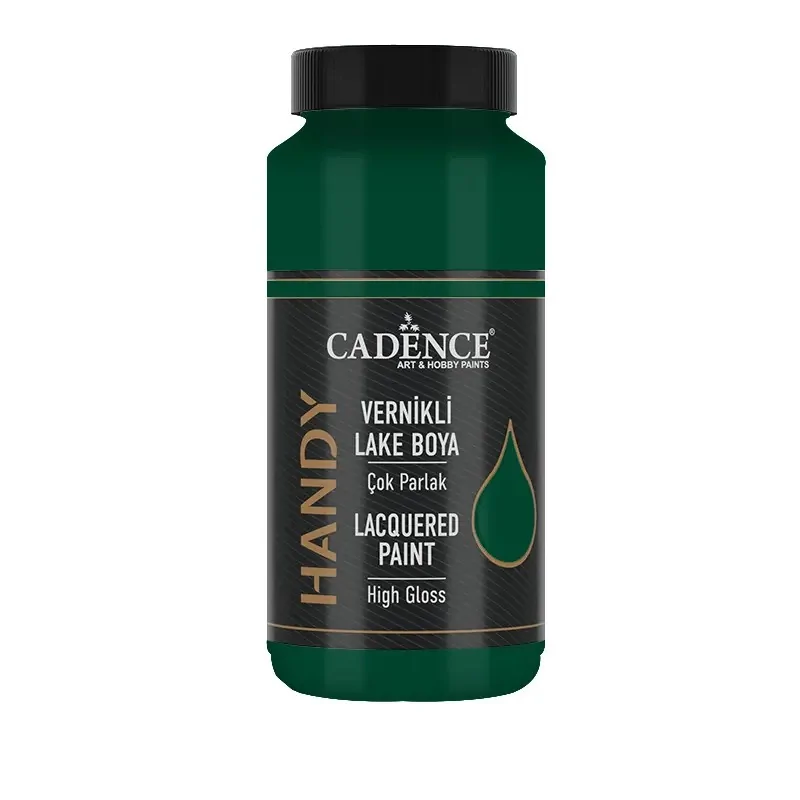 Cadence Vernikli Lake Boya L050 Koyu Orman Yesılı 450ml