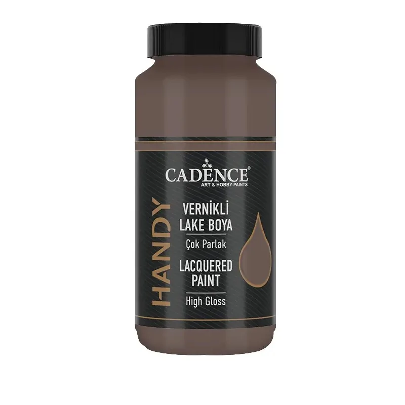 Cadence Vernikli Lake Boya L052 Sıcak Kahve 450ml