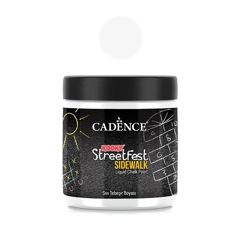 SF01 Beyaz Sıvı Tebeşir Boyası Kooky Streetfest 250ML
