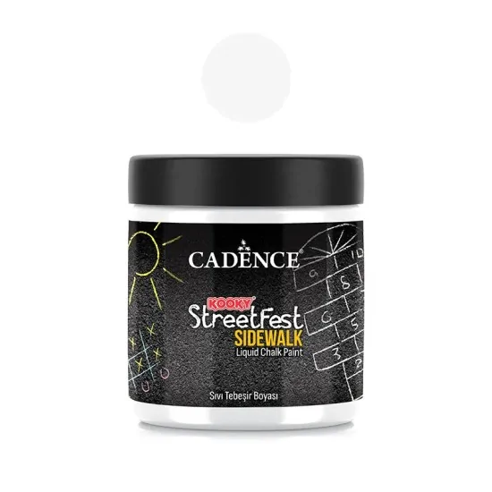 SF01 Beyaz Sıvı Tebeşir Boyası Kooky Streetfest 250ML SF01 Beyaz Sıvı Tebeşir Boyası Kooky Streetfest 250ML
