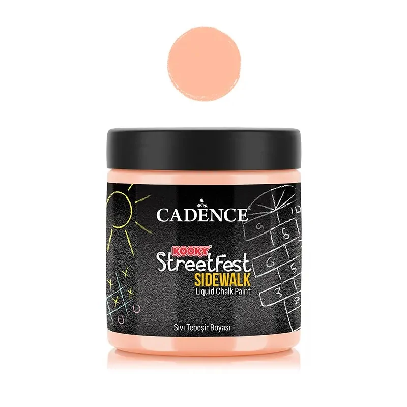 SF03 Turuncu Sıvı Tebeşir Boyası Kooky Streetfest 250ML