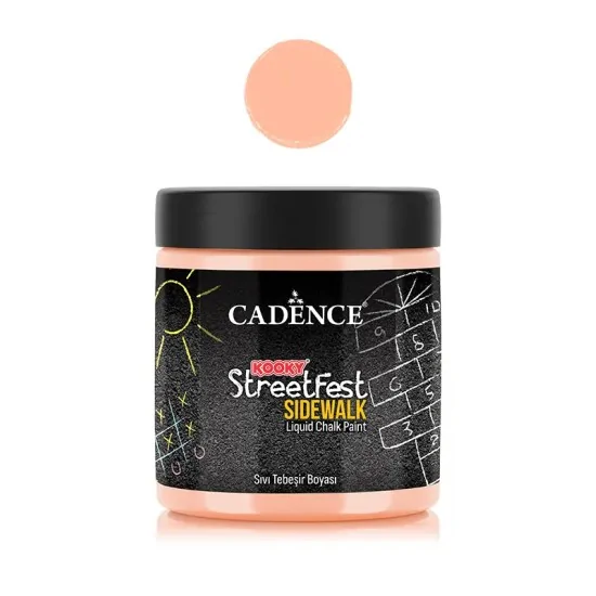 SF03 Turuncu Sıvı Tebeşir Boyası Kooky Streetfest 250ML SF03 Turuncu Sıvı Tebeşir Boyası Kooky Streetfest 250ML