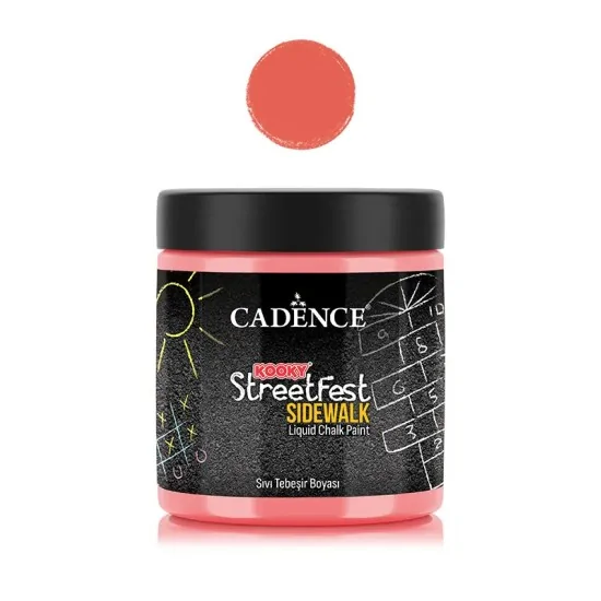 SF04 Kırmızı Sıvı Tebeşir Boyası Kooky Streetfest 250ML SF04 Kırmızı Sıvı Tebeşir Boyası Kooky Streetfest 250ML