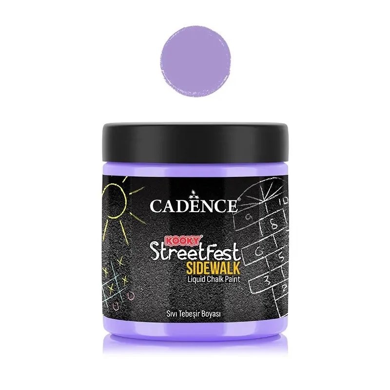 SF06 Mor Sıvı Tebeşir Boyası Kooky Streetfest 250ML