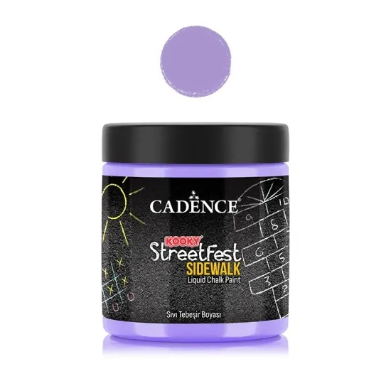 SF06 Mor Sıvı Tebeşir Boyası Kooky Streetfest 250ML SF06 Mor Sıvı Tebeşir Boyası Kooky Streetfest 250ML