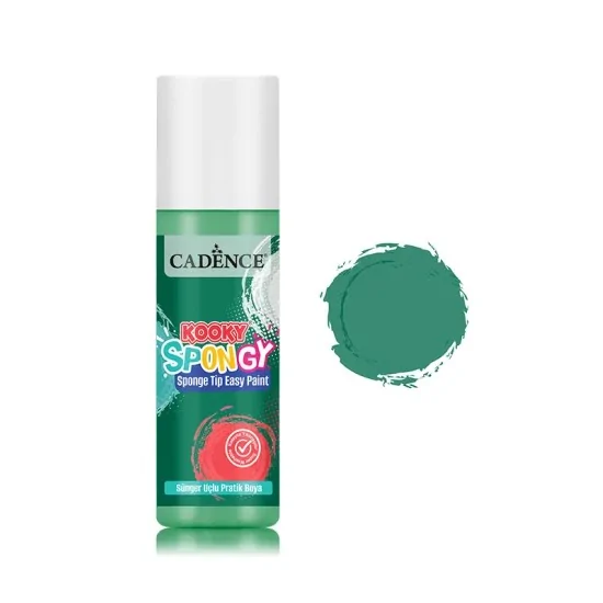 SPN08 Yeşil Spongy Sünger Uçlu Pratik Boya 100ML SPN08 Yeşil Spongy Sünger Uçlu Pratik Boya 100ML