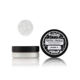 TC01 Beyaz Kumaş Çatlatma Boyası 50ML+50ML