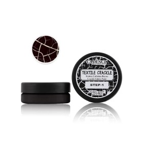 TC02 Siyah Kumaş Çatlatma Boyası 50ML+50ML