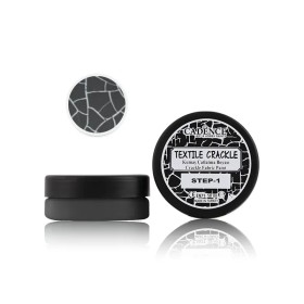 TC03 Grafiti Gri Kumaş Çatlatma Boyası 50ML+50ML