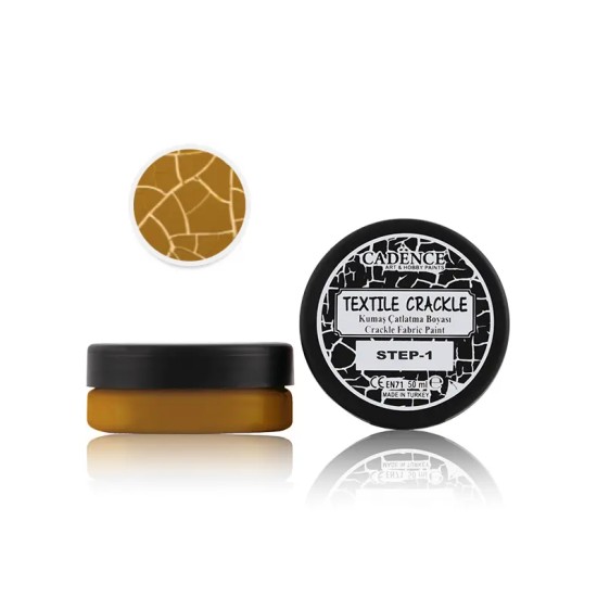 TC05 Oksit Sarı Kumaş Çatlatma Boyası 50ML+50ML TC05 Oksit Sarı Kumaş Çatlatma Boyası 50ML+50ML