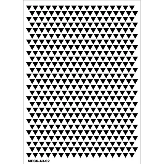 Model MECS-A3-02 Modern Etnik Stencil 30x42cm Model MECS-A3-02 Modern Etnik Stencil 30x42cm