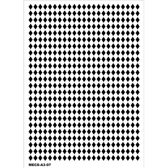 Model MECS-A3-07 Modern Etnik Stencil 30x42cm Model MECS-A3-07 Modern Etnik Stencil 30x42cm