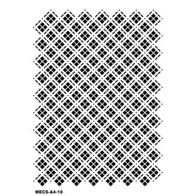 Model MECS-A4-10 Modern Etnik Stencil 21x30cm