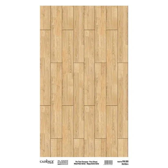 Model PRK08 Ahşap Zemin Serisi Pirinç Dekopaj Kağıdı 90x160cm Model PRK08 Ahşap Zemin Serisi Pirinç Dekopaj Kağıdı 90x160cm