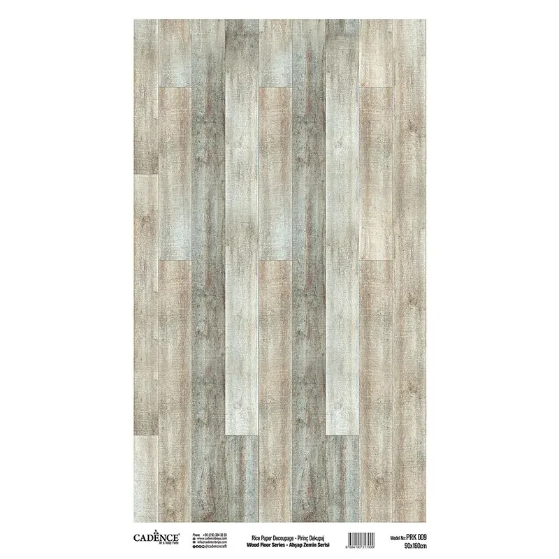 Model PRK09 Ahşap Zemin Serisi Pirinç Dekopaj Kağıdı 90x160cm