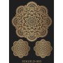 Model HG03 Altın Home Decor Rubon 30x42cm Model HG03 Altın Home Decor Rubon 30x42cm