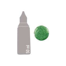 456 Yeşil Simli Boncuk Boya 50ML