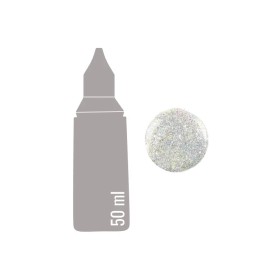 459 Gümüş Gökkuşağı Simli Boncuk Boya 50ML