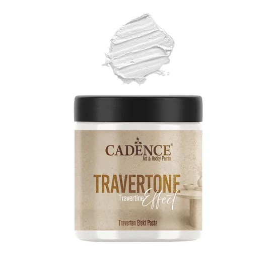 TRV01 Beyaz Traverten Efekt Pasta 250ML TRV01 Beyaz Traverten Efekt Pasta 250ML