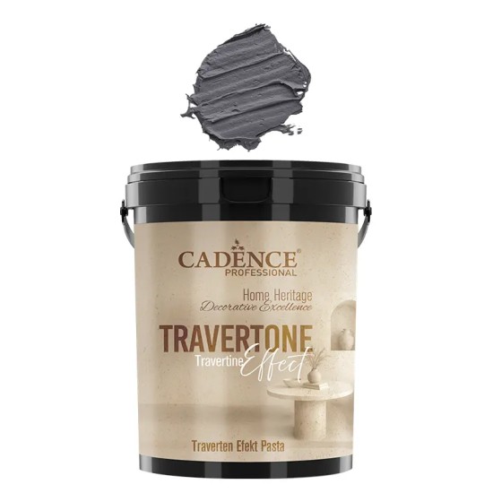 TRV06 Antrasit Traverten Efekt Pasta 3KG TRV06 Antrasit Traverten Efekt Pasta 3KG