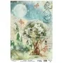 Model 1246 Fantastik Dünya Koleksiyonu Cadence Pirinç Dekopaj Kağıdı 30X42cm Model 1246 Fantastik Dünya Koleksiyonu Cadence Pirinç Dekopaj Kağıdı 30X42cm