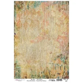 Model 1268 Fantastik Dünya Koleksiyonu Cadence Pirinç Dekopaj Kağıdı 30X42cm