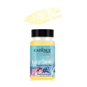 IF02 Sarı Icy Flower Silinebilir Buzlu Cam Efekti 90ML