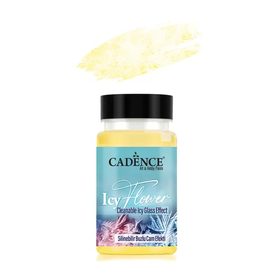 IF02 Sarı Icy Flower Silinebilir Buzlu Cam Efekti 90ML IF02 Sarı Icy Flower Silinebilir Buzlu Cam Efekti 90ML