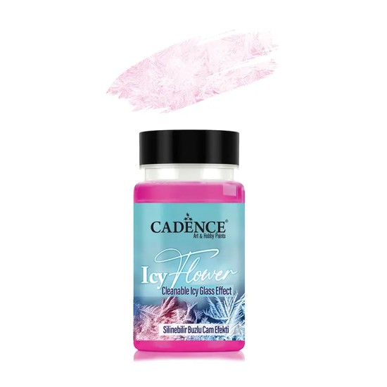 IF03 Pembe Icy Flower Silinebilir Buzlu Cam Efekti 90ML IF03 Pembe Icy Flower Silinebilir Buzlu Cam Efekti 90ML