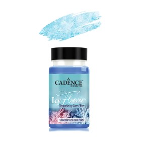 IF05 Mavi Icy Flower Silinebilir Buzlu Cam Efekti 90ML