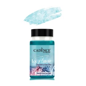 IF06 Turkuaz Icy Flower Silinebilir Buzlu Cam Efekti 90ML