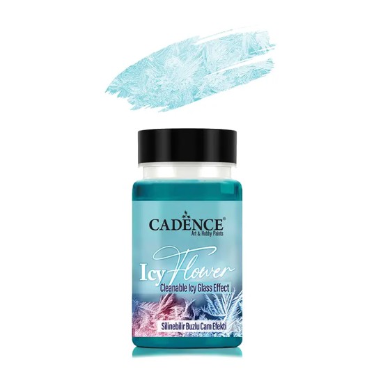 IF06 Turkuaz Icy Flower Silinebilir Buzlu Cam Efekti 90ML IF06 Turkuaz Icy Flower Silinebilir Buzlu Cam Efekti 90ML