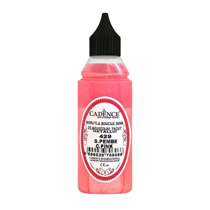 429 Şeker Pembe Metalik Boncuk Boya 50ML