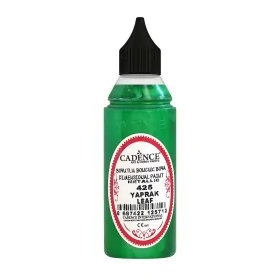 425 Yaprak Yeşili Metalik Boncuk Boya 50ML