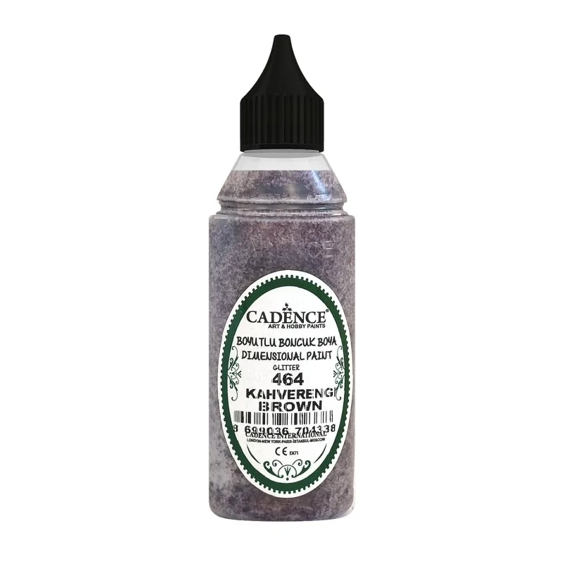 464 Kahverengi Simli Boncuk Boya 50ML