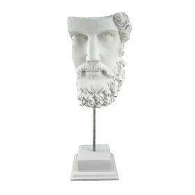 HYK104 Kaideli Poseidon Büst Ham Polyester Obje