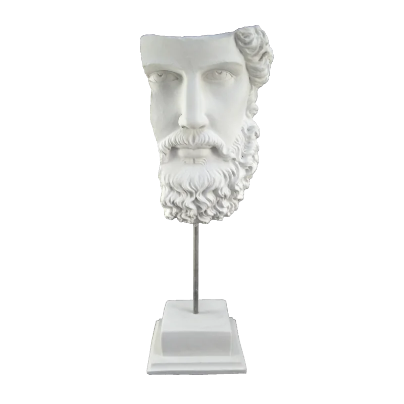 HYK104 Kaideli Poseidon Büst Ham Polyester Obje