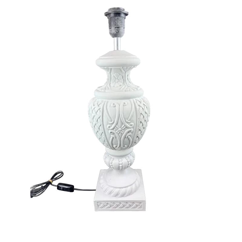 HYK1091 Desenli Abajur Ham Polyester Obje